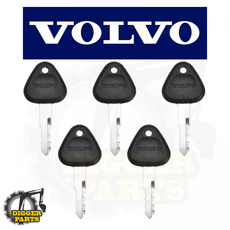 VOLVO 777 KEY (set of 5) Digger Parts