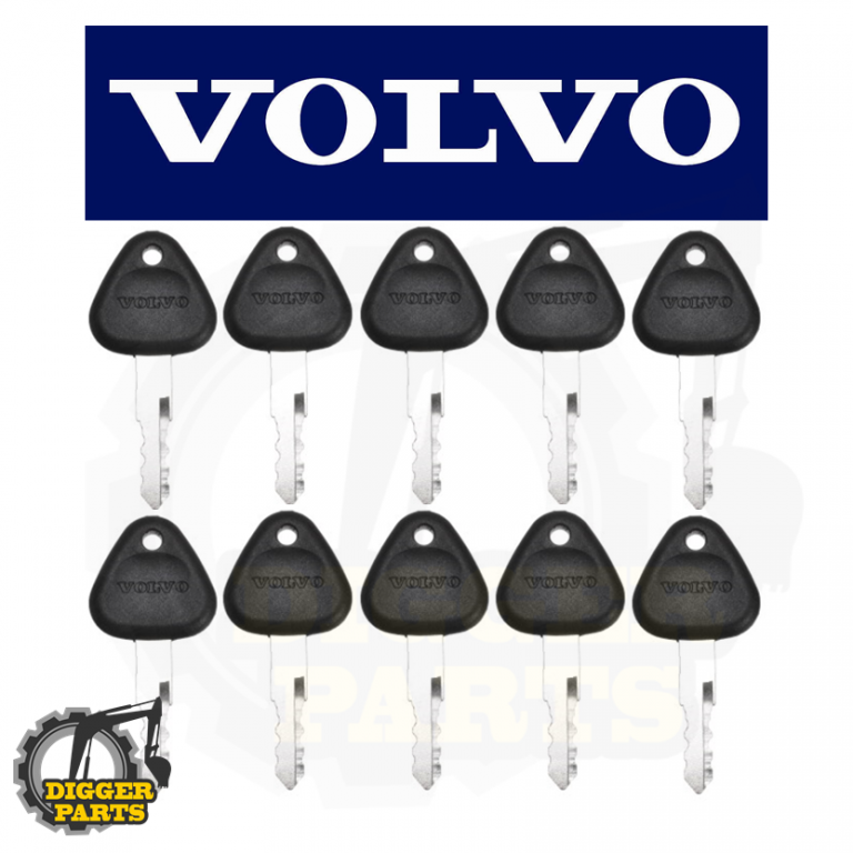 VOLVO 777 KEY (set of 10) Digger Parts