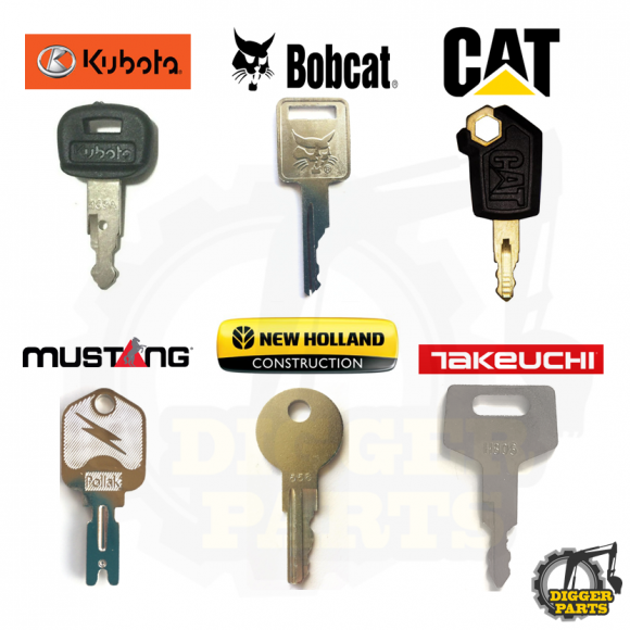 ULTIMATE SKID STEER KEY SET Digger Parts