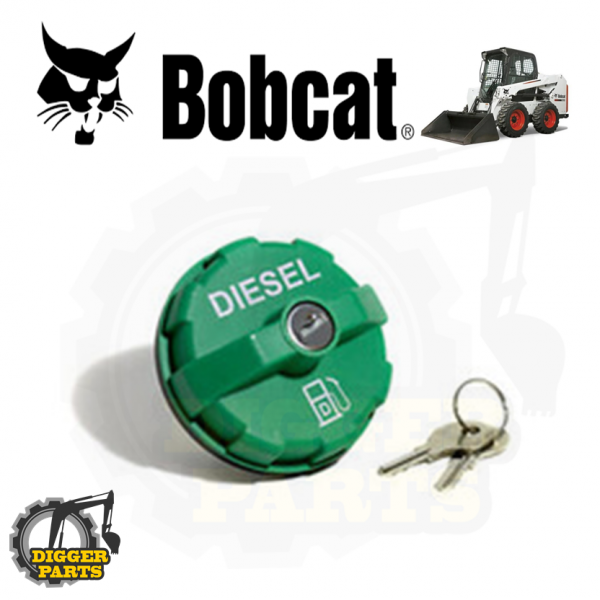 BOBCAT LOCKING FUEL CAP Digger Parts